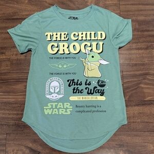 Star Wars Green Grogu Short Sleeve Tee